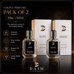 Daim Couple Perfume Pack of 2 – Elite & Velvet Eau de Parfum - Image 2